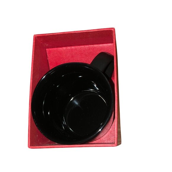 2015 Starbucks Demi Mug Black Matte Used 3 oz Espresso - Picture 9 of 13